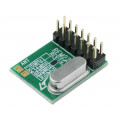 RFM22B-868D; Module: RF; FM transceiver; FSK; 868MHz; SPI; -121dBm; 1.8÷3.6VDC; HOPE MICROELECTRONICS