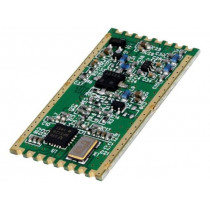 RFM23BP-433S2; Module: RF; FM transceiver; FSK; 433.92MHz; SPI; -120dBm; 3.3÷6VDC; HOPE MICROELECTRONICS