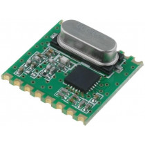 RFM42B-433S1; Module: RF; FM transmitter; FSK; 433.92MHz; SPI; 1.8÷3.6VDC; 20dBm; HOPE MICROELECTRONICS