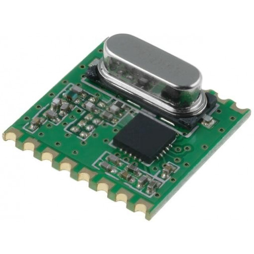 RFM43B-433S1; Module: RF; FM transmitter; FSK; 433.92MHz; SPI; 1.8÷3.6VDC; 13dBm; HOPE MICROELECTRONICS