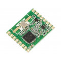 RFM69HW-868S2; Module: RF; FM transceiver; FSK; 868MHz; SPI; 1.8÷3.6VDC; 20dBm; HOPE MICROELECTRONICS RFM69HW-868S2; Module: RF; FM transceiver; FSK; 868MHz; SPI; 1.8÷3.6VDC; 20dBm; HOPE MICROELECTRONICS