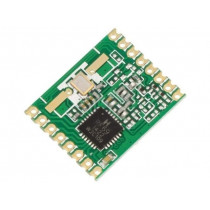 RFM69W-433S2; Module: RF; FM transceiver; FSK; 433.92MHz; SPI; -120dBm; 13dBm; HOPE MICROELECTRONICS