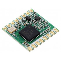 RFM96W-433S2; Module: transceiver; RF; FSK,GFSK,GMSK,LoRa,MSK,OOK; 433.92MHz; HOPE MICROELECTRONICS