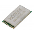 RFM98PW-169S2; Module: transceiver; RF; FSK,GFSK,GMSK,LoRa,MSK,OOK; 169MHz; HOPE MICROELECTRONICS RFM98PW-169S2; Module: transceiver; RF; FSK,GFSK,GMSK,LoRa,MSK,OOK; 169MHz; HOPE MICROELECTRONICS