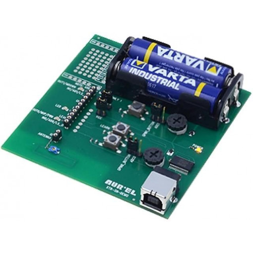 650201268G; Dev.kit: evaluation; Works with: RFT-868-3V; 2xAA battery slot; AUREL 650201268G; Dev.kit: evaluation; Works with: RFT-868-3V; 2xAA battery slot; AUREL