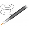 S1177BVCU; Wire: coaxial; RG11; 1x75Ω; solid; Cu; PVC; black; 305m; TELESTE