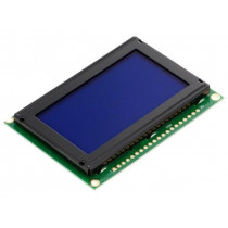 RG12864B-BIW-V; Display: LCD; graphical; 128x64; STN Negative; blue; 75x52.7x8.9mm; RAYSTAR OPTRONICS