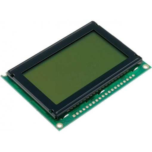 RG12864B-YHW-V; Display: LCD; graphical; 128x64; STN Positive; yellow-green; LED; RAYSTAR OPTRONICS