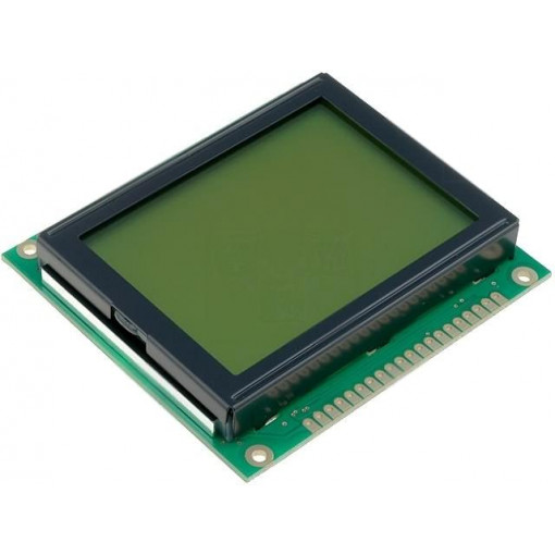 RG12864C-YHW-V; Display: LCD; graphical; 128x64; STN Positive; yellow-green; LED; RAYSTAR OPTRONICS