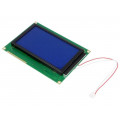 RG240128B-BIW-V; Display: LCD; graphical; 240x128; STN Negative; blue; LED; PIN: 20; RAYSTAR OPTRONICS RG240128B-BIW-V; Display: LCD; graphical; 240x128; STN Negative; blue; LED; PIN: 20; RAYSTAR OPTRONICS