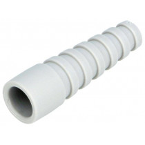 RG58SRB-LG; Strain relief; RG58; grey; Application: BNC plugs; 10pcs.; MH CONNECTORS