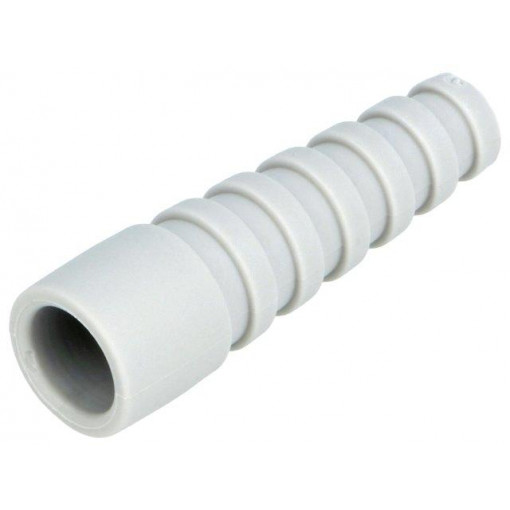 RG58SRB-LG; Strain relief; RG58; grey; Application: BNC plugs; 10pcs.; MH CONNECTORS