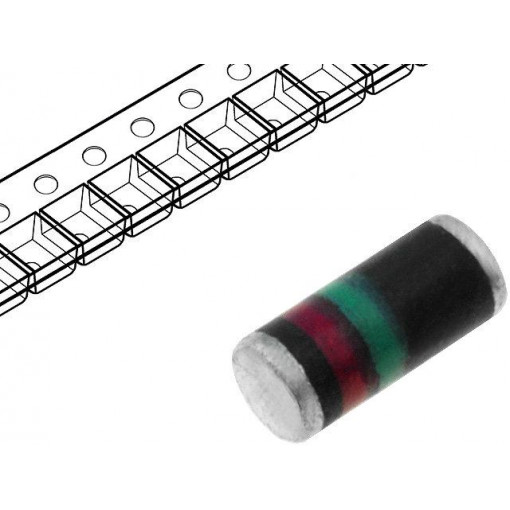 RGL1A; Diode: rectifying; SMD; 50V; 1A; 150ns; Package: reel,tape; MiniMELF; DIOTEC SEMICONDUCTOR