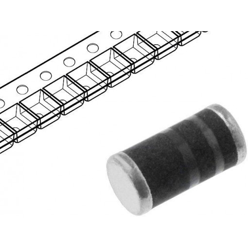 RGL34B; Diode: rectifying; SMD; 100V; 0.5A; 150ns; Package: reel,tape; DIOTEC SEMICONDUCTOR