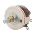 RHS250E; Potentiometer: shaft; 250Ω; 25W; 6.35mm; Shaft: smooth; wirewound; OHMITE