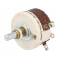 RHS2K5E; Potentiometer: shaft; 2.5kΩ; 25W; 6.35mm; Shaft: smooth; wirewound; OHMITE