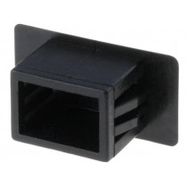 BPE-SC-1-01; Stopper; polyamide; black; UL94V-2; Panel thick: 1.4÷3.5mm; C: 12mm; RICHCO BPE-SC-1-01; Stopper; polyamide; black; UL94V-2; Panel thick: 1.4÷3.5mm; C: 12mm; RICHCO
