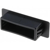 BPE-SC-3-01 BLACK; Stopper; polyamide; black; UL94V-2; Panel thick: 1.4÷3.5mm; C: 12mm; RICHCO BPE-SC-3-01 BLACK; Stopper; polyamide; black; UL94V-2; Panel thick: 1.4÷3.5mm; C: 12mm; RICHCO