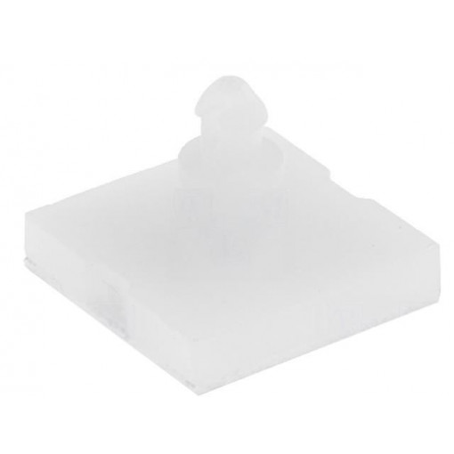CBSBT-4-01A2-RT; Self-adhesive holder; polyamide; L: 6.4mm; Ø2: 2.54mm; RICHCO