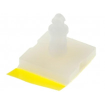 CBSBT-6-01A2-RT; Self-adhesive holder; polyamide; L: 9.53mm; Ø2: 2.54mm; RICHCO CBSBT-6-01A2-RT; Self-adhesive holder; polyamide; L: 9.53mm; Ø2: 2.54mm; RICHCO