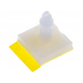 CBSBT-7-01A2-RT; Self-adhesive holder; polyamide; L: 11.11mm; Ø2: 2.54mm; RICHCO