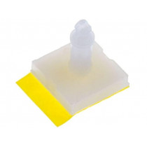 CBSBT-7-01A2-RT; Self-adhesive holder; polyamide; L: 11.11mm; Ø2: 2.54mm; RICHCO CBSBT-7-01A2-RT; Self-adhesive holder; polyamide; L: 11.11mm; Ø2: 2.54mm; RICHCO