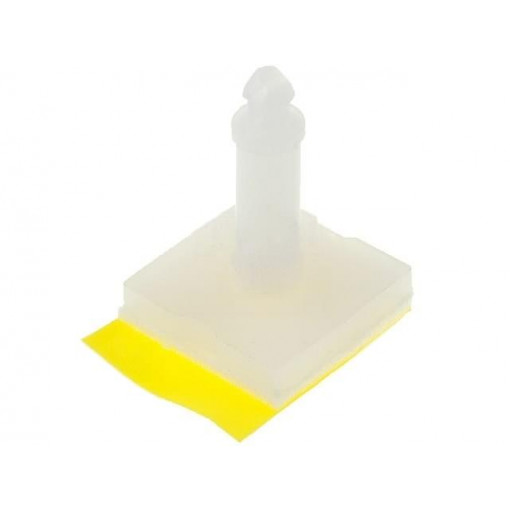 CBSBT-9-01A2-RT; Self-adhesive holder; polyamide; L: 14.3mm; Ø2: 2.54mm; RICHCO CBSBT-9-01A2-RT; Self-adhesive holder; polyamide; L: 14.3mm; Ø2: 2.54mm; RICHCO