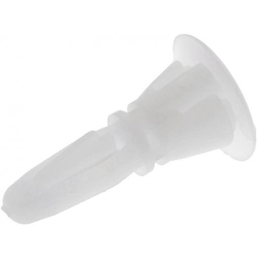 CRLCBSR-4-01; Assembly stud; polyamide; L: 6.4mm; snap fastener; Ø2: 6mm; Ø1: 4mm; RICHCO
