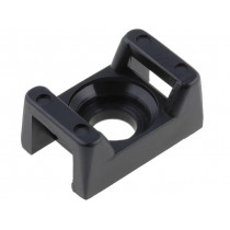 FTH-13S-01 BLACK; Cable tie holder; black; L: 15.2mm; Width: 9.7mm; RICHCO