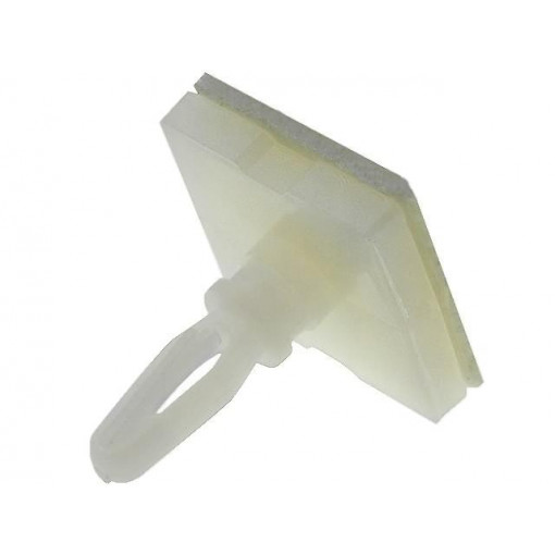 LCBSBM-4-01A2; Self-adhesive holder; polyamide; L: 6.4mm; Ø2: 3.18mm; RICHCO