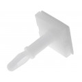 LCBSBM-8-01A2; Self-adhesive holder; polyamide; L: 12.7mm; Ø2: 3.18mm; RICHCO