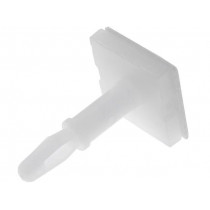 LCBSBM-8-01A2; Self-adhesive holder; polyamide; L: 12.7mm; Ø2: 3.18mm; RICHCO