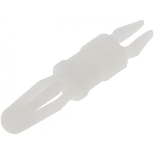 LMSP-4-01; PCB distance; polyamide; L: 6.4mm; snap fastener; Colour: natural; RICHCO