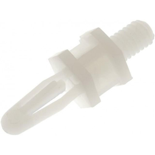 MSCBS-4-01; Assembly stud; polyamide; L: 6.4mm; screwed rod,snap fastener; RICHCO