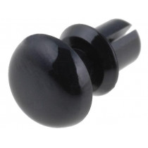 SR-2632B; Rivet; polyamide; 1÷2mm; Colour: black; UL94V-2; RICHCO