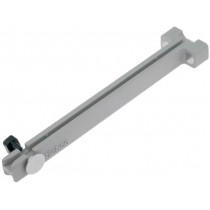 VMCG-90-MPBK; PCB guide; polyamide; grey; L: 90mm; B: 81.5mm; C: 18mm; D: 3mm; E: 2mm; RICHCO