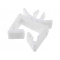 WS-1-19; Snap handle; polyamide; natural; UL94V-0; Mounting hole: Ø4.75mm; RICHCO