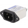 RID0642H; Connector: AC supply; socket; male; 6A; 250VAC; IEC 60320; -25÷85°C; ROXBURGH EMC