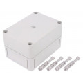 9509.000; Enclosure: multipurpose; X: 94mm; Y: 130mm; Z: 81mm; PK; light grey; RITTAL 9509.000; Enclosure: multipurpose; X: 94mm; Y: 130mm; Z: 81mm; PK; light grey; RITTAL
