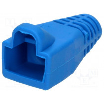 6510-0100-03; RJ45 plug boot; 6mm; Colour: blue; ENCITECH