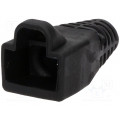 6510-0100-06; RJ45 plug boot; 6mm; Colour: black; ENCITECH 6510-0100-06; RJ45 plug boot; 6mm; Colour: black; ENCITECH