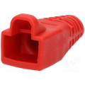 6510-0100-10; RJ45 plug boot; 6mm; Colour: red; ENCITECH 6510-0100-10; RJ45 plug boot; 6mm; Colour: red; ENCITECH