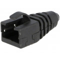 6510-0102-06; RJ45 plug boot; Colour: black; ENCITECH 6510-0102-06; RJ45 plug boot; Colour: black; ENCITECH