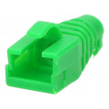 6510-0102-05; RJ45 plug boot; Colour: green; ENCITECH 6510-0102-05; RJ45 plug boot; Colour: green; ENCITECH