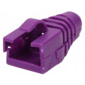 6510-0102-07; RJ45 plug boot; Colour: purple; ENCITECH 6510-0102-07; RJ45 plug boot; Colour: purple; ENCITECH