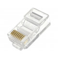 ; Plug; RJ45; PIN: 8; Layout: 8p8c; IDC,crimped; for cable; NINIGI