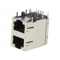 RJJS-88-144-E9H-047; Socket; RJ45; PIN: 8; Cat: 5; shielded; Layout: 8p8c; ENCITECH