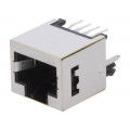 RJJS-88-A22-E1V; Socket; RJ45; PIN: 8; shielded; Layout: 8p8c; THT; straight; ENCITECH