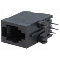RJJU-44-144-E7V-011; Socket; RJ9; PIN: 4; Cat: 5; Layout: 4p4c; THT; angled; ENCITECH