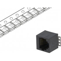RJJU-66-143-E1V-014; Socket; RJ12; PIN: 6; Cat: 5; Layout: 6p6c; SMT; vertical; ENCITECH